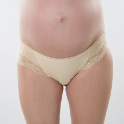 Culotte de maternité Angélique – Confort et douceur en microfibre française