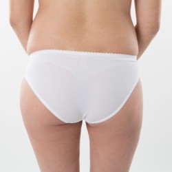 Culotte de maternité Princesse – Dentelle blanche et confort raffiné